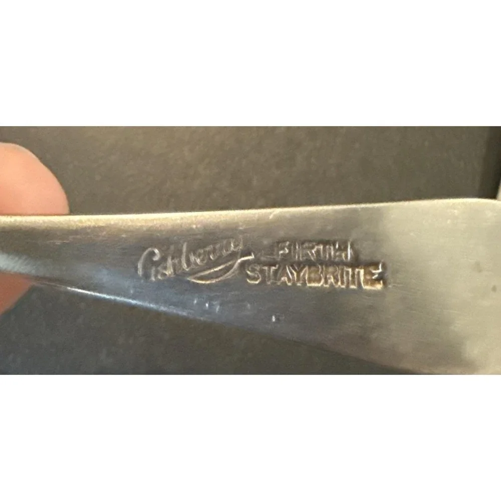 Firth Staybrite Ashberry Stainless‎ 6 Butter Knives 3 Salad Forks England